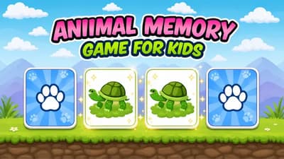 Animal Memory for Kids