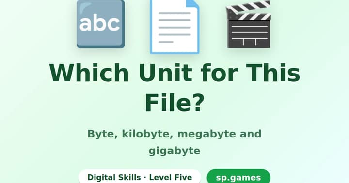 Which Unit for This File?