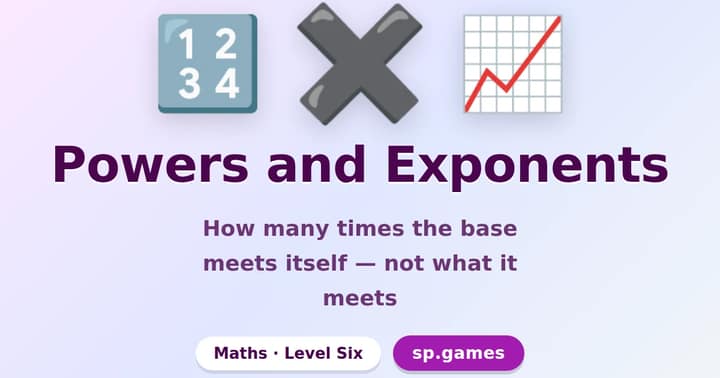 Powers and Exponents