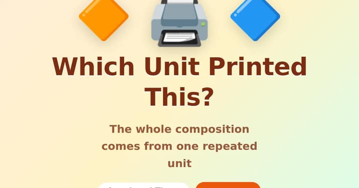 Which Unit Printed This?