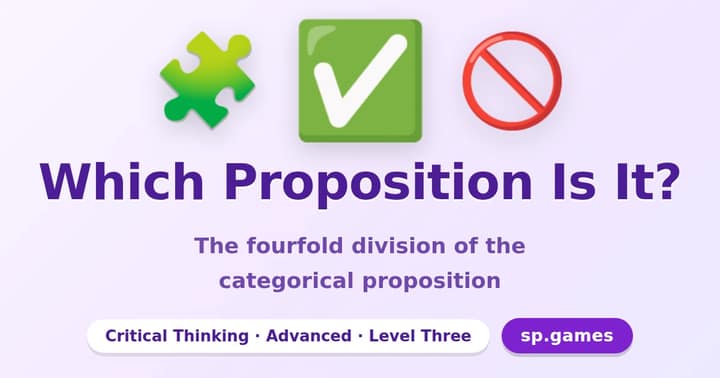 Which Proposition Is It?