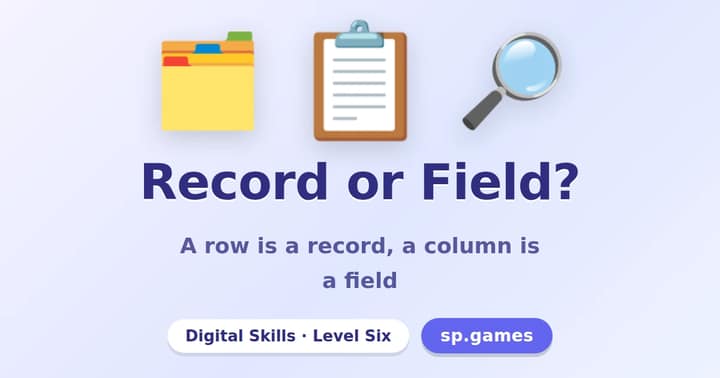 Record or Field?