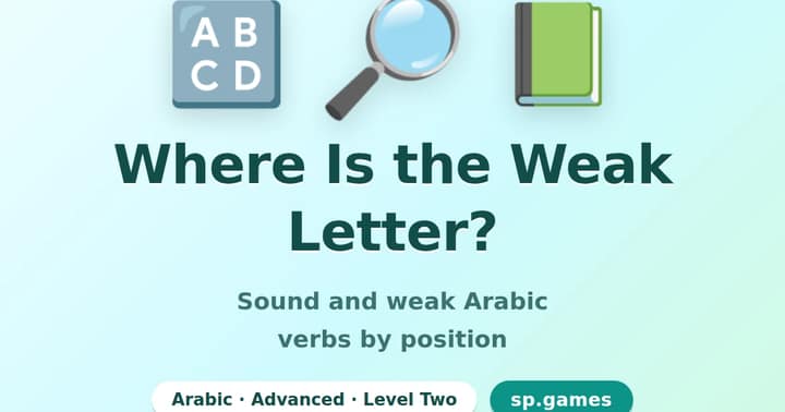 Where Is the Weak Letter?