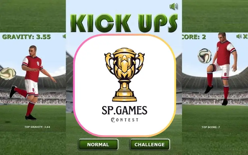 مسابقة لعبة Kickup الأولى