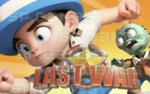 شخصية تهرب من زومبي في لعبة Last War Survival