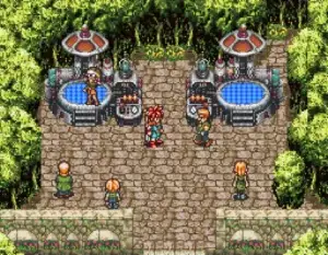 صورة من داخل لعبة Chrono Trigger