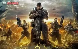 احدى واجهات لعبة Gears of War