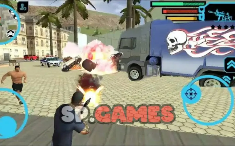 لعبة Truck Driver City Crush