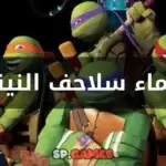 أسماء سلاحف النينجا