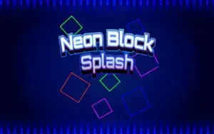 Neon Block Splash