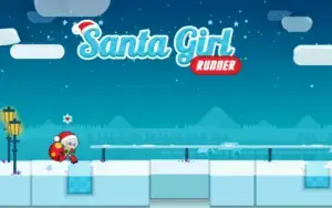 Santa Girl Runner