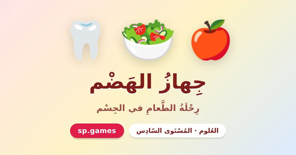 جهاز الهضم