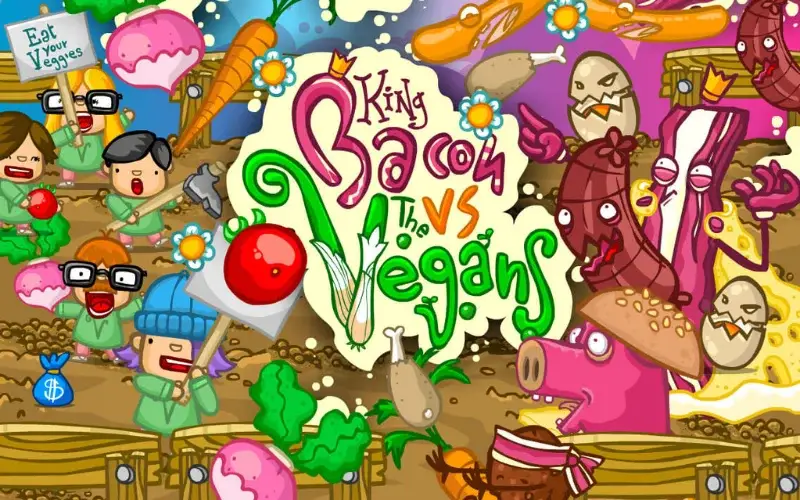 King Bacon Vs Vegans