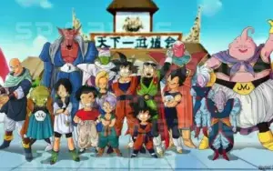 أبطال لعبة Dragon Ball Z: The Legacy of Goku II