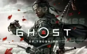 شخصية الساموراي في لعبة Ghost of Tsushima