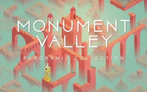 احدى خلفيات لعبة Monument Valley