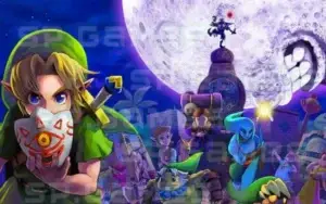 احدى خلفيات لعبة The Legend of Zelda: Ocarina of Time