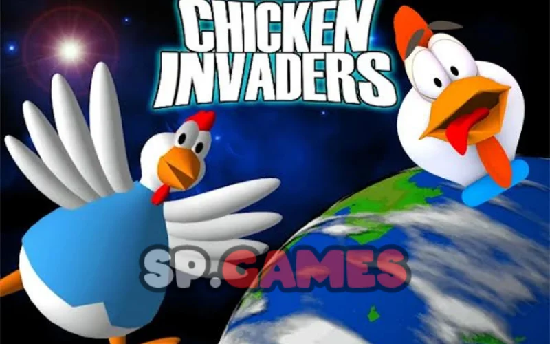 لعبة هجوم الدجاج chicken invaders
