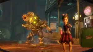 صورة من داخل لعبة BioShock