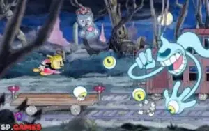 اجواء لعبة Cuphead