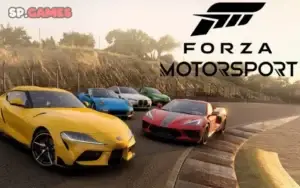 مجموعة من السيارات في لعبة Forza Motorsport