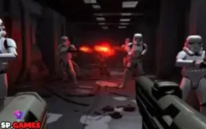 من داخل لعبة Star Wars: Dark Forces Remaster