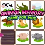 Animal Memory Game For Kids