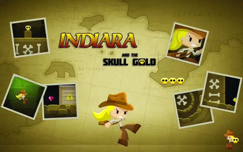 Indiara And The Skull Gold